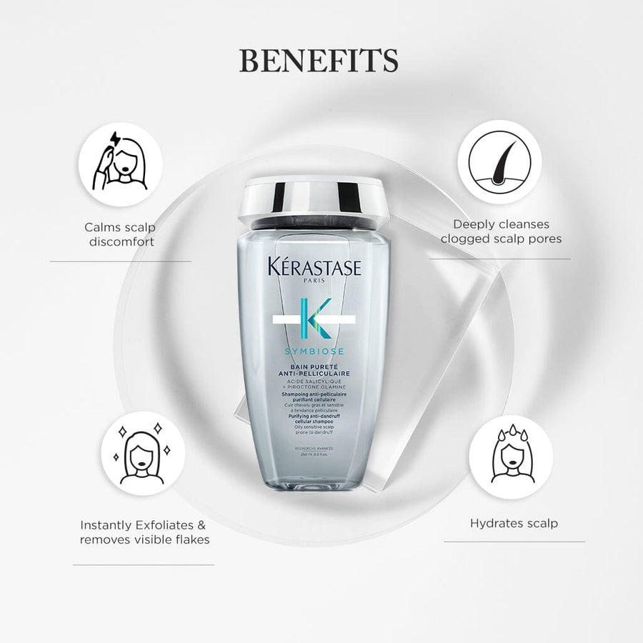 HairMNL Kérastase Symbiose Purifying Anti-Dandruff Shampoo 250ml Benefits - HairMNL