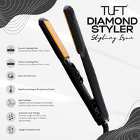 TUFT Diamond Styler 1-Inch Straightening Hair Iron 6600 - HairMNL
