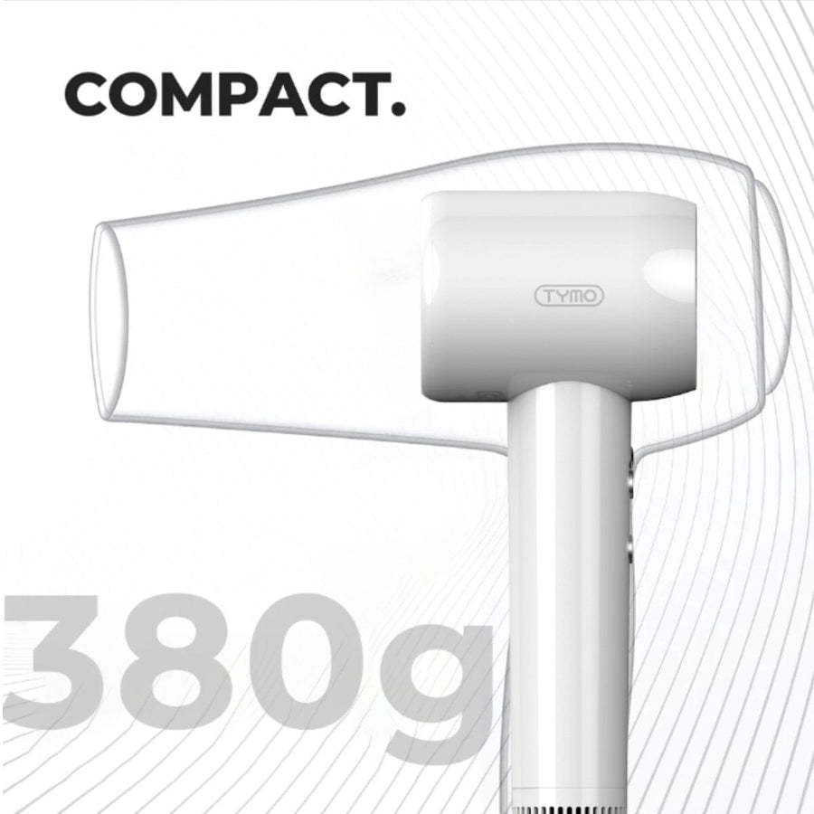 TYMO Airhype Compact High Speed Hair Dryer White HC-603W - HairMNL