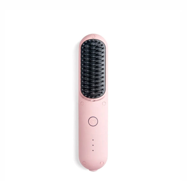 TYMO Porta Pro Portable Hair Straightening Brush Pink HC-122P