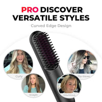TYMO TYMO Porta Pro Portable Hair Straightening Brush Pink HC-122P