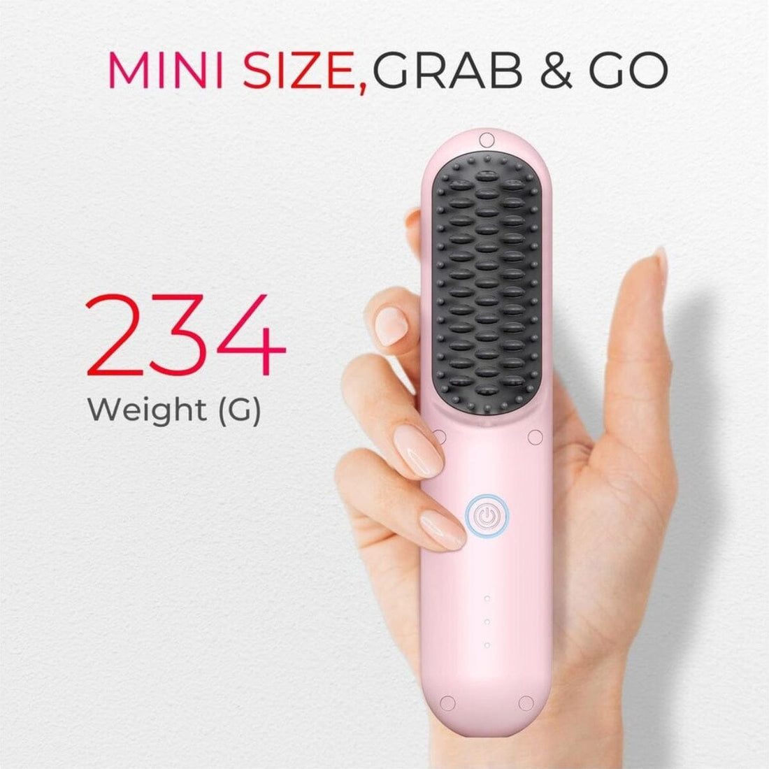 TYMO Porta Pro Portable Hair Straightening Brush - HairMNL - HairMNL