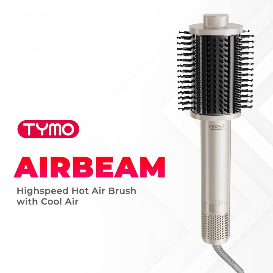TYMO TYMO Airbeam Hot Air Brush Multi-Styler & Dryer - Champagne