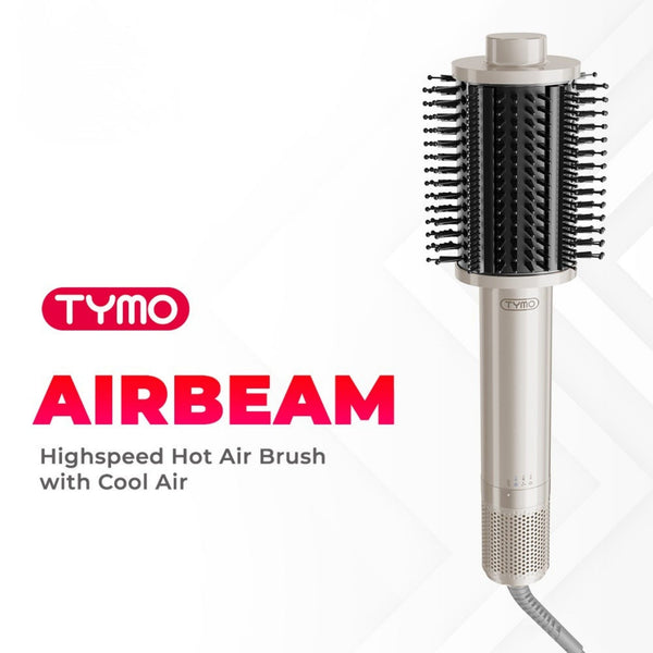 TYMO Airbeam Hot Air Brush Multi-Styler & Dryer - Champagne