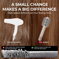 TYMO TYMO Airbeam Hot Air Brush Multi-Styler & Dryer - Champagne