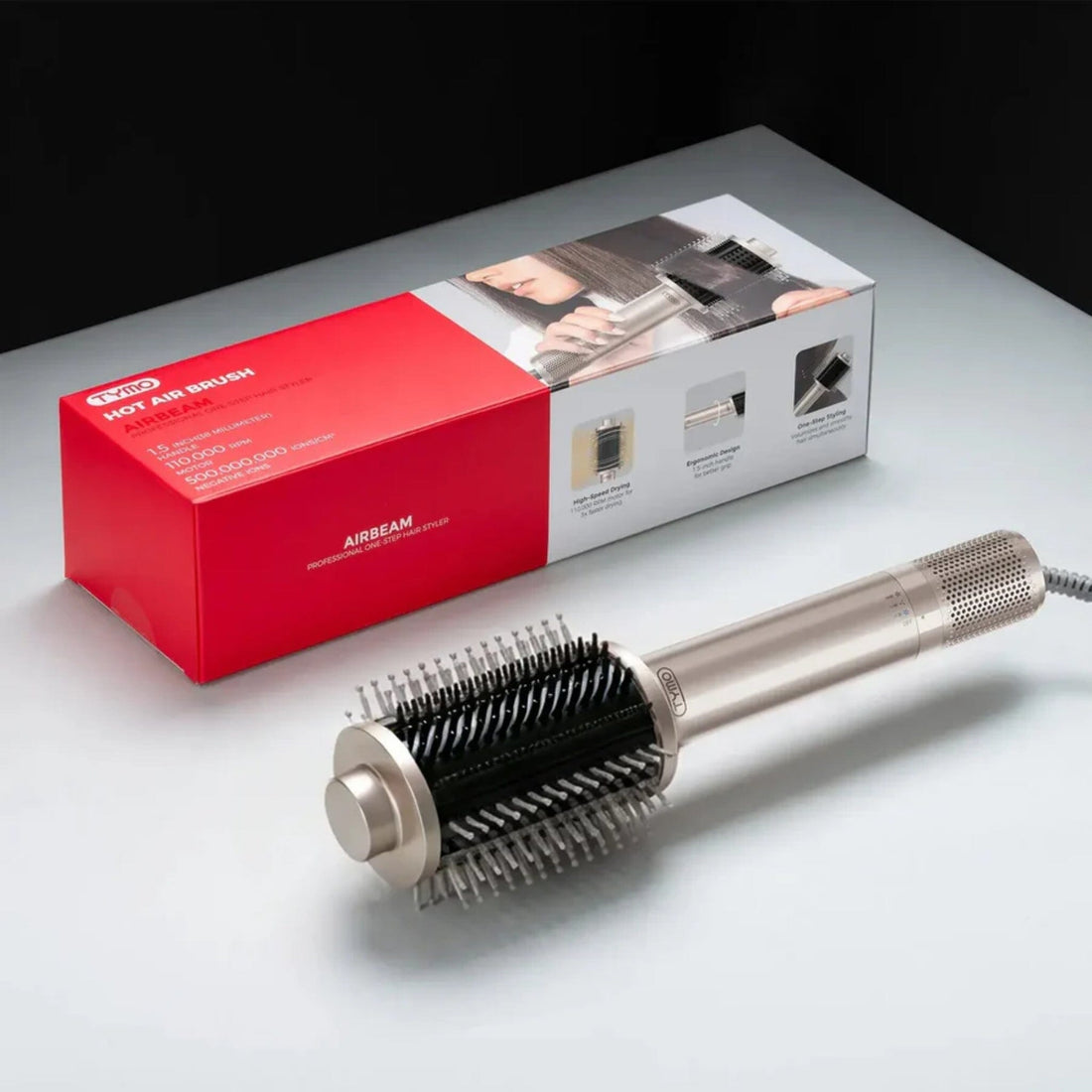 TYMO TYMO Airbeam Hot Air Brush Multi-Styler & Dryer - Champagne