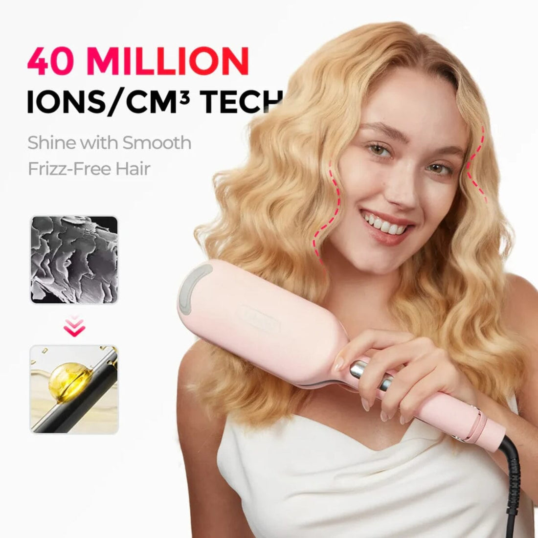 HairMNL TYMO TYMO Rovy Deep Waver Curling Iron 1.25 Inch HC507P 