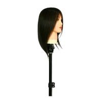 Tools and Accessories Mannequin Training Head 14-Inch Black