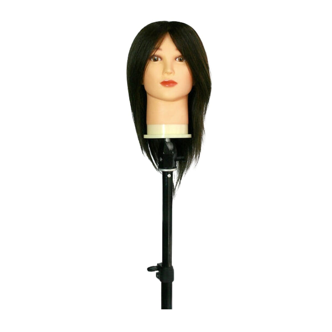 Tools and Accessories Mannequin Training Head 14-Inch Black