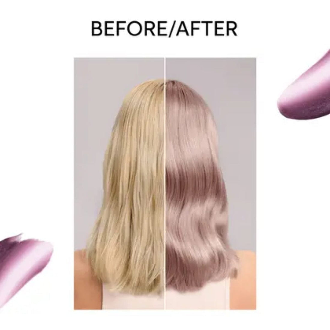 Wella Professionals Color Fresh Mask - Lilac Frost 150ml - Before & After