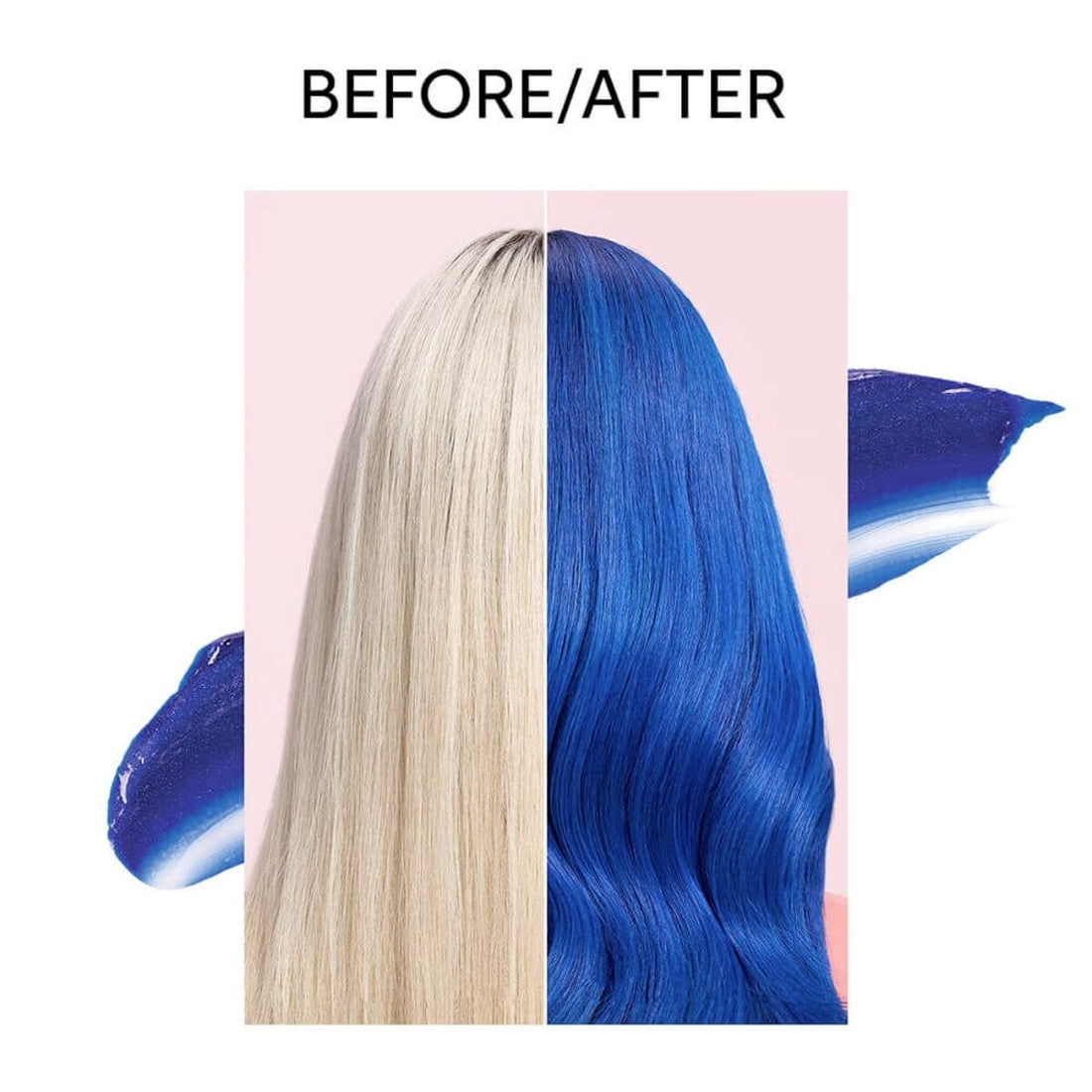 HairMNL Wella Professionals Color Fresh Mask - Blue 150ml - Before & After