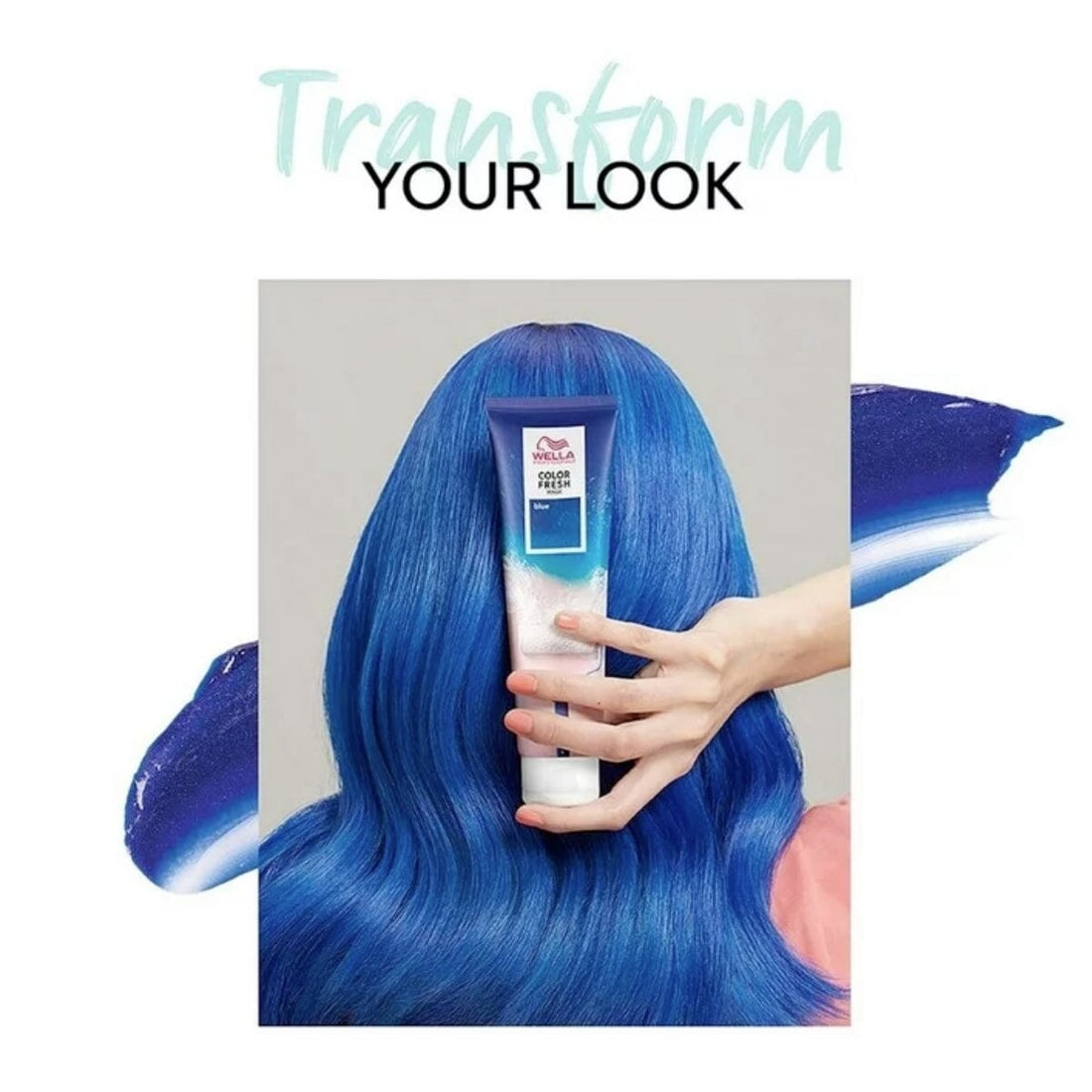 HairMNL Wella Professionals Color Fresh Mask - Blue 150ml - Transform Your Look