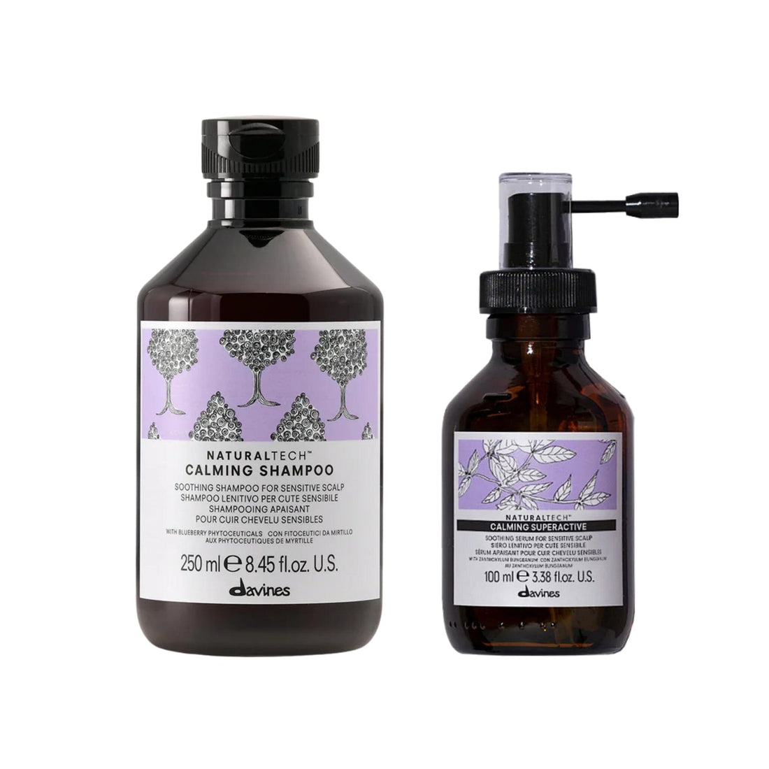 Davines Calming soothing shampoo and scalp serum for sensitive, irritated scalps - HairMNL