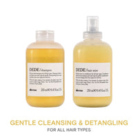 Davines DEDE Shampoo & Leave-In Conditioner Gentle Detangling & Cleansing For All Hair Types - HairMNL