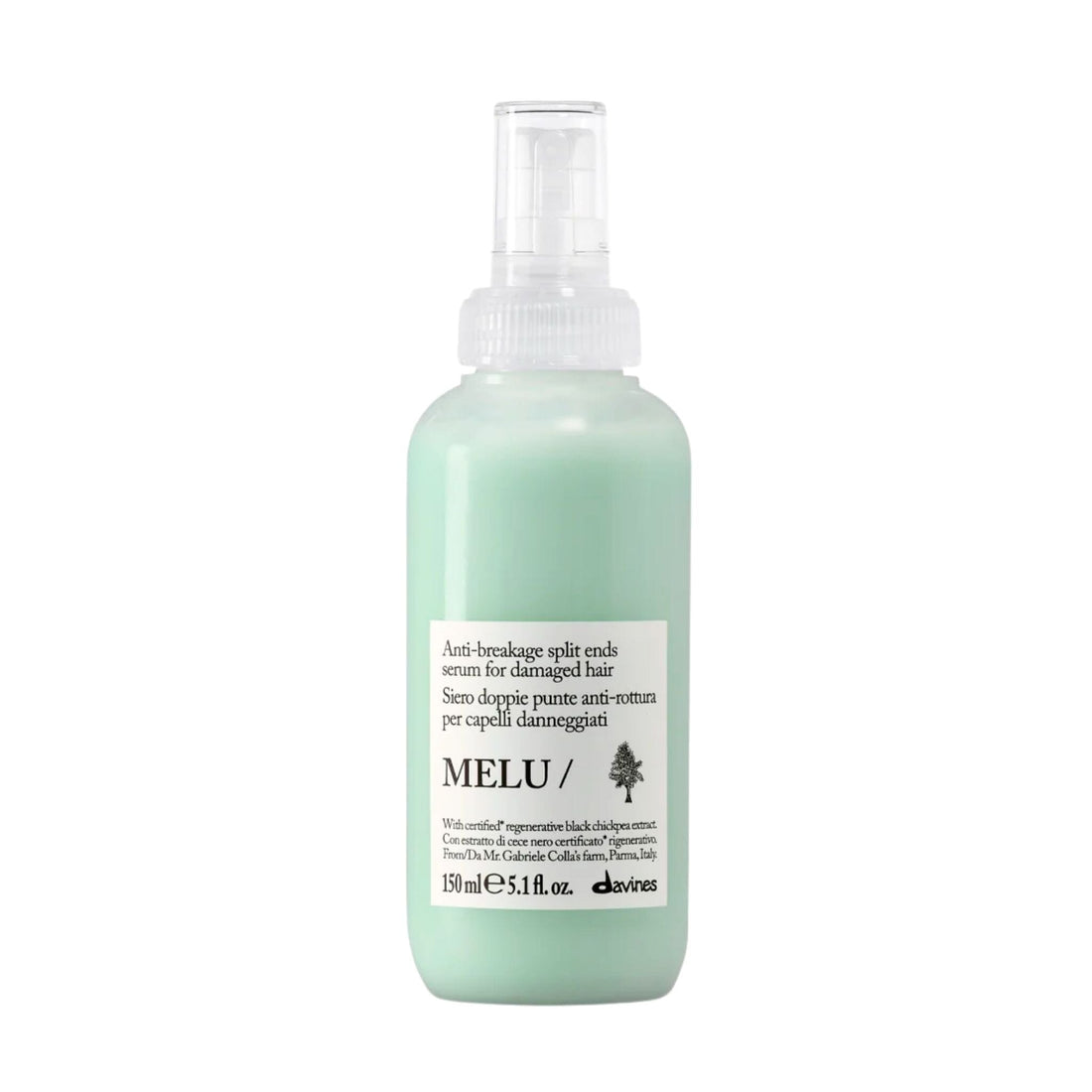 Davines MELU Serum: Anti-Breakage Split Ends Serum for Long or Damaged Hair 150ml - HairMNL