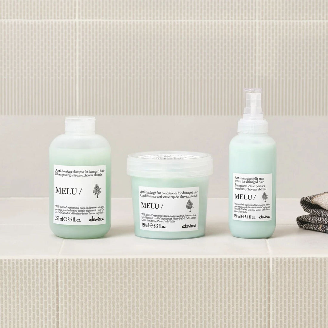 Shop Davines MELU Shampoo: Mellow Strengthening & Anti-Breakage Shampoo for Long or Damaged Hair at HairMNL