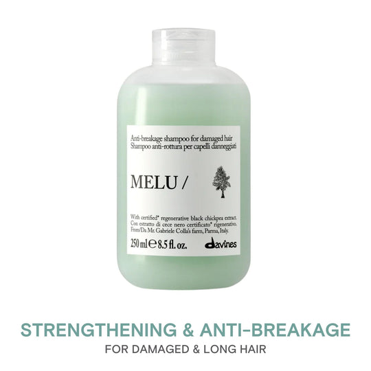Shop Davines MELU Shampoo: Mellow Strengthening & Anti-Breakage Shampoo for Long or Damaged Hair at HairMNL