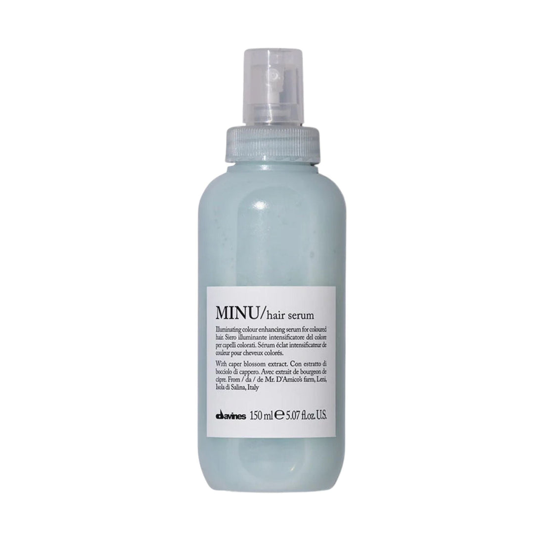 Davines MINU Serum: Illuminating Leave-On for Colored Hair 150ml - HairMNL