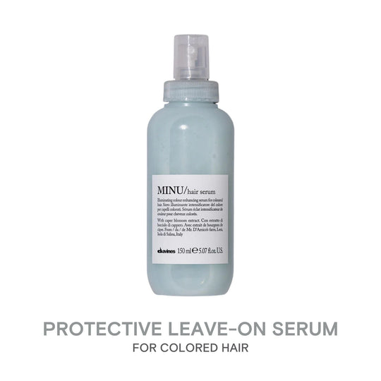 Davines MINU Serum: Illuminating Leave-On for Colored Hair 150ml - HairMNL
