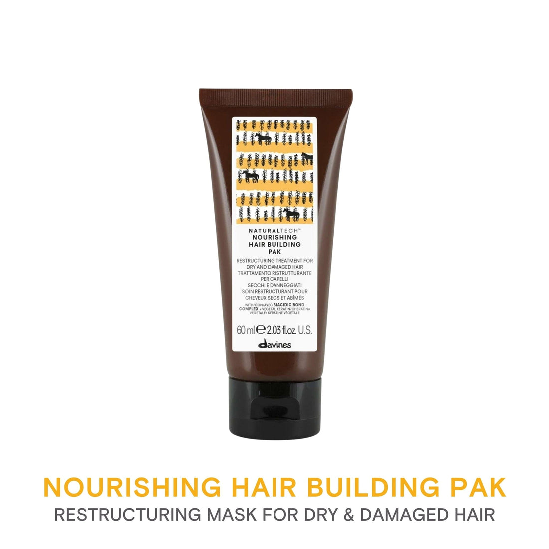 Davines Davines Nourishing Hair Building Pak: Restructuring for Dry, Damaged Hair 60ml