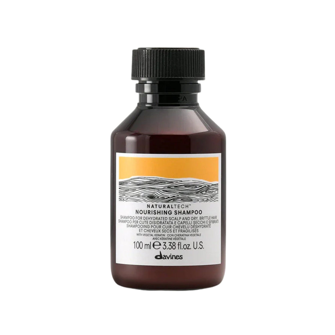 Davines Nourishing Shampoo: For Dehydrated Scalp and Dry, Brittle Hair 100ml Travel Size - HairMNL