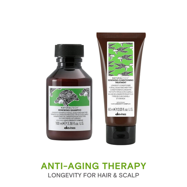 Davines Renewing Anti-Aging Shampoo & Conditioner Travel Duo