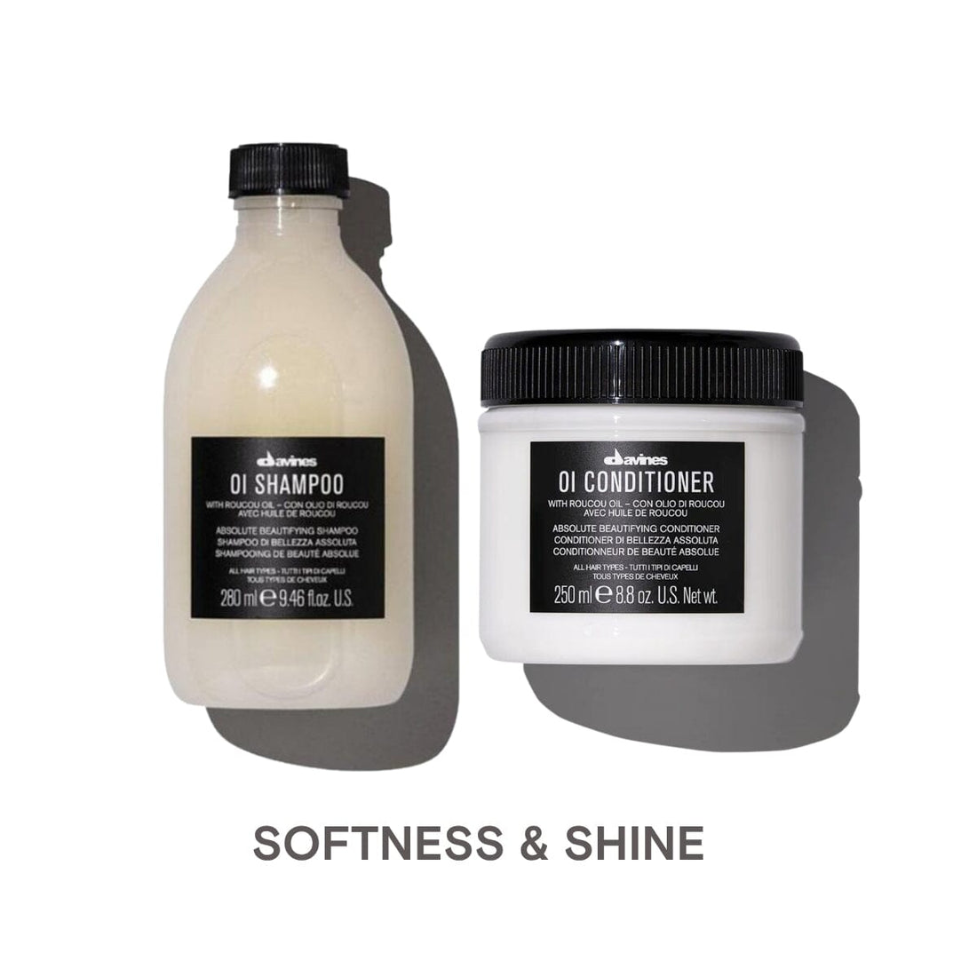 Shop Davines OI Shampoo & Conditioner Softness & Shine Duo at HairMNL