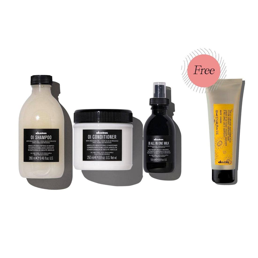 Shop Davines OI Ultimate Softness & Shine Set with FREE Davines This is a Relaxing Moisturizing Fluid 125ml at HairMNL