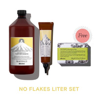 Davines Purifying Anti-Dandruff No Flakes Liter Set with FREE MOMO Shampoo Bar - Shop at HairMNL
