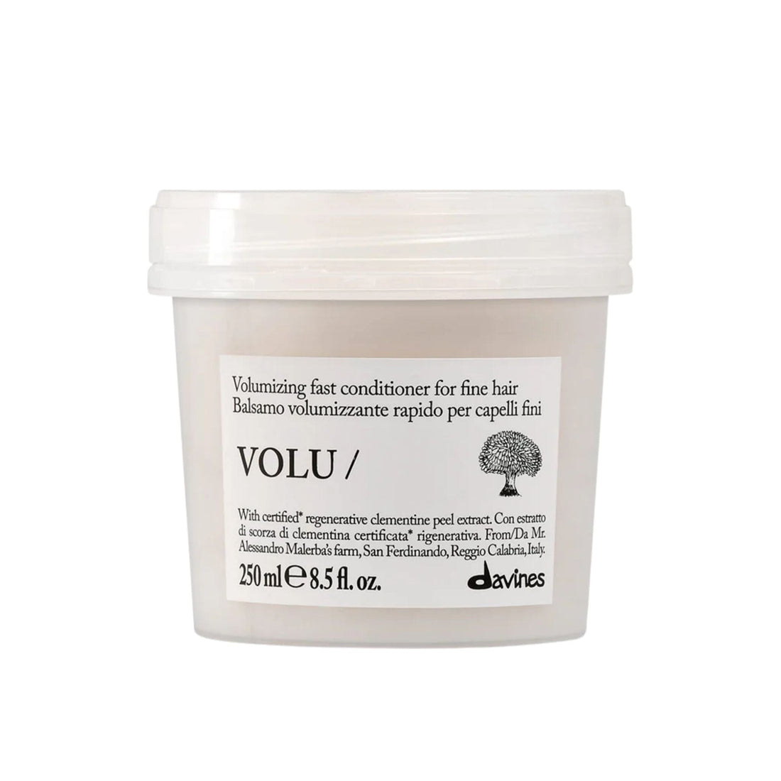 Davines VOLU Conditioner: Weightless Volumizing Conditioner for Fine Hair 250ml - HairMNL