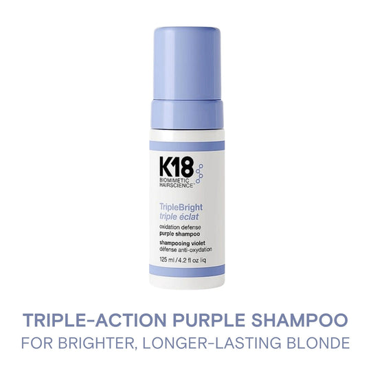 K18 Triple Bright Oxidation Defense Purple Shampoo 125ml | HairMNL