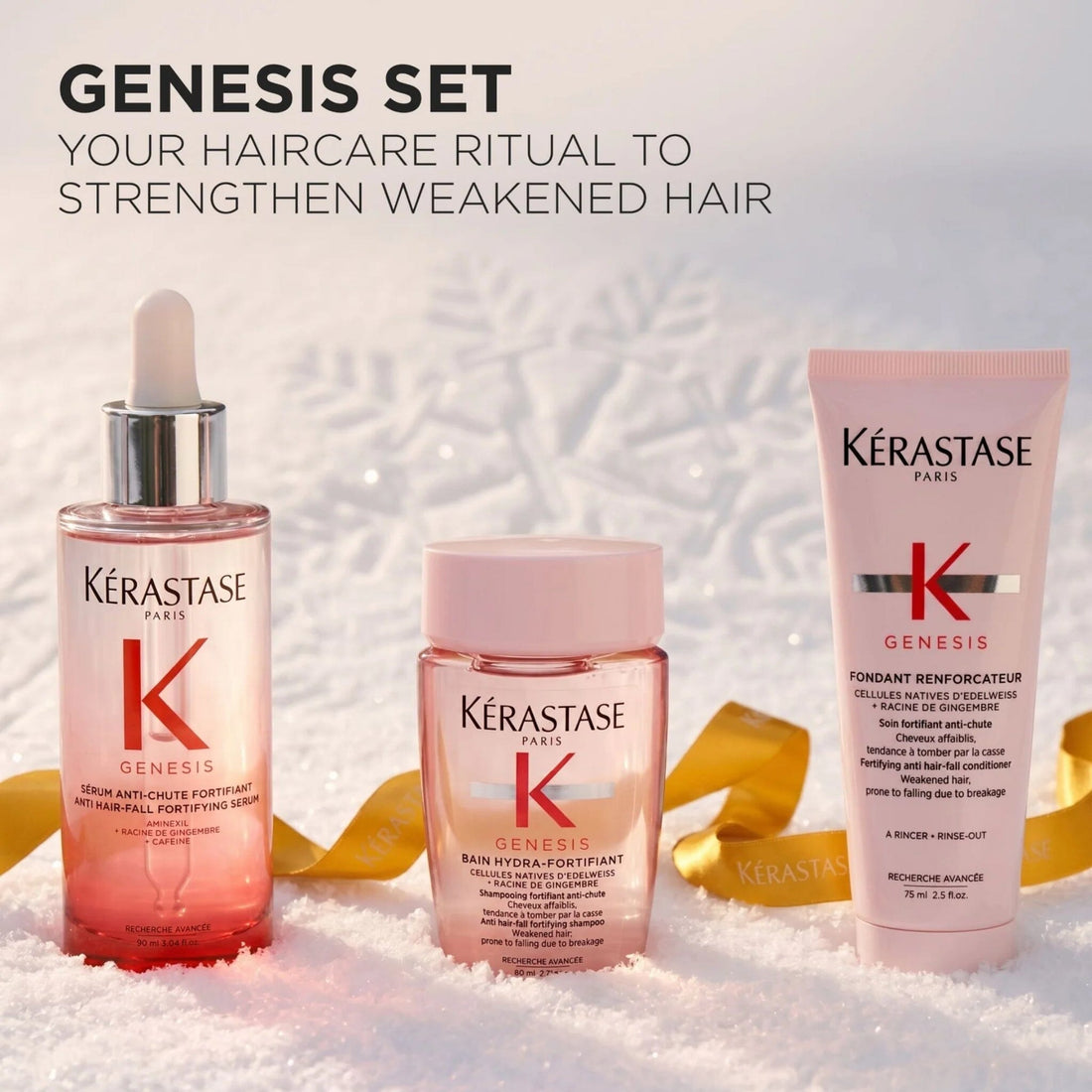 Shop Kérastase Genesis Serum Trio Holiday Gift Set (Thin Hair) at HairMNL
