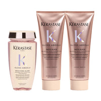Kérastase Gloss Absolu Hydra-Illuminating Shampoo & Conditioner Exclusive Set 1 x Shampoo 250ml + 2 x Conditioner 250ml - HairMNL