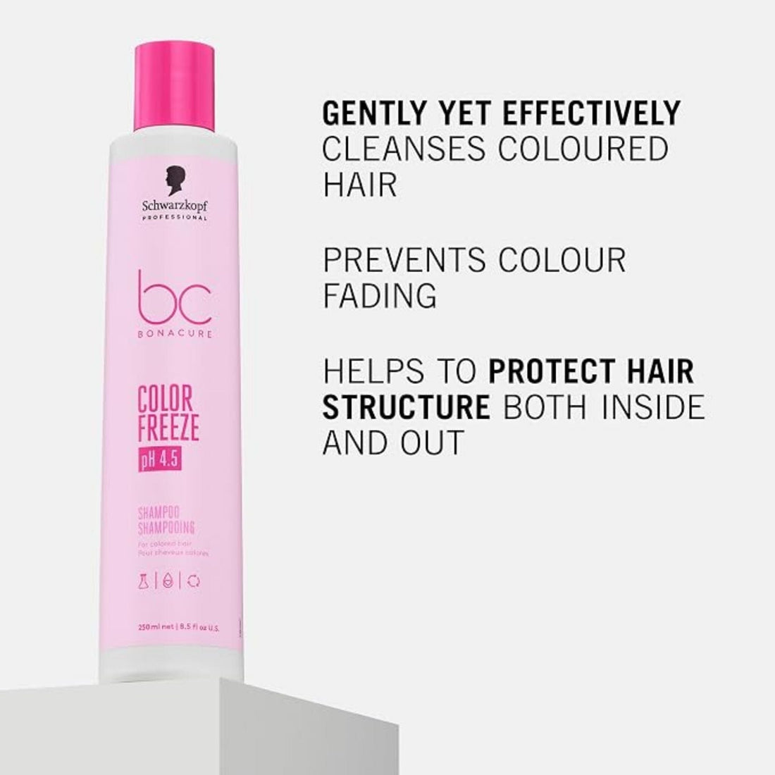 Schwarzkopf Professional BC Bonacure Color Freeze pH 4.5 Shampoo 250ml Benefits - HairMNL