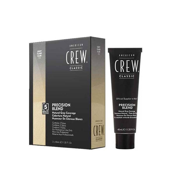 American Crew Precision Blend Hair Dye 3 x 40mL - Light