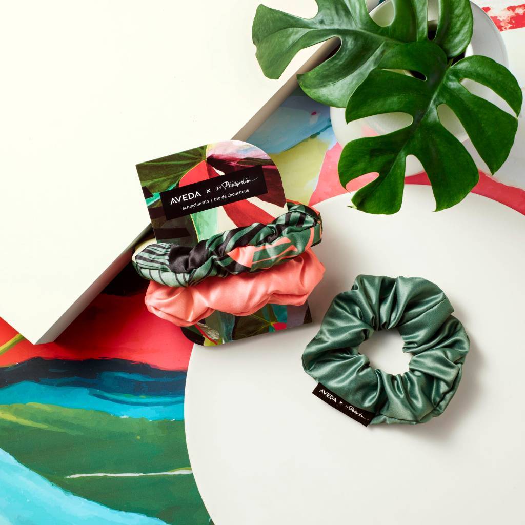 Limited-Edition AVEDA x 3.1 Phillip Lim Scrunchie Trio