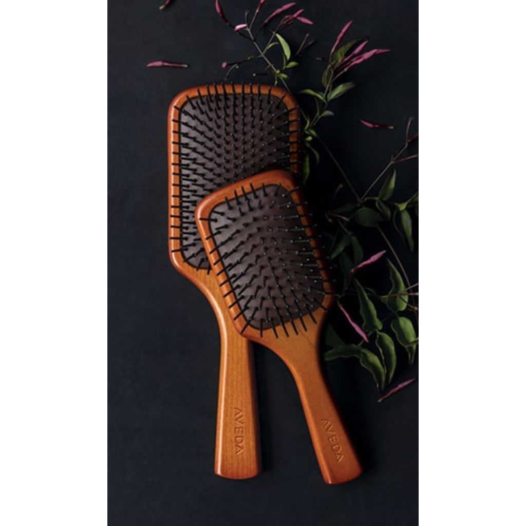 HairMNL AVEDA Wooden Mini Paddle Brush