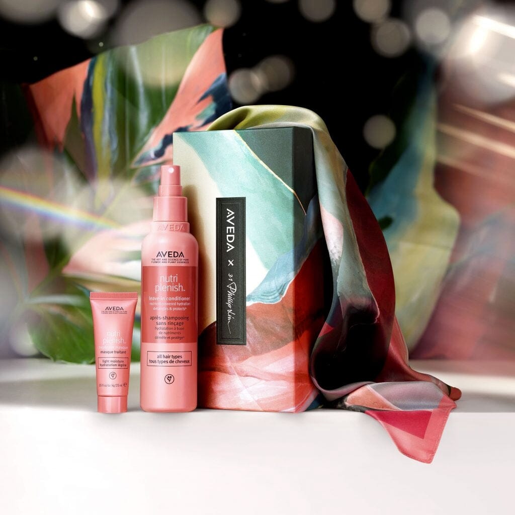 HairMNL AVEDA x 3.1 Phillip Lim Limited-Edition Nutriplenish™ Light Moisture Duo & Hair Scarf Holiday Gift Set