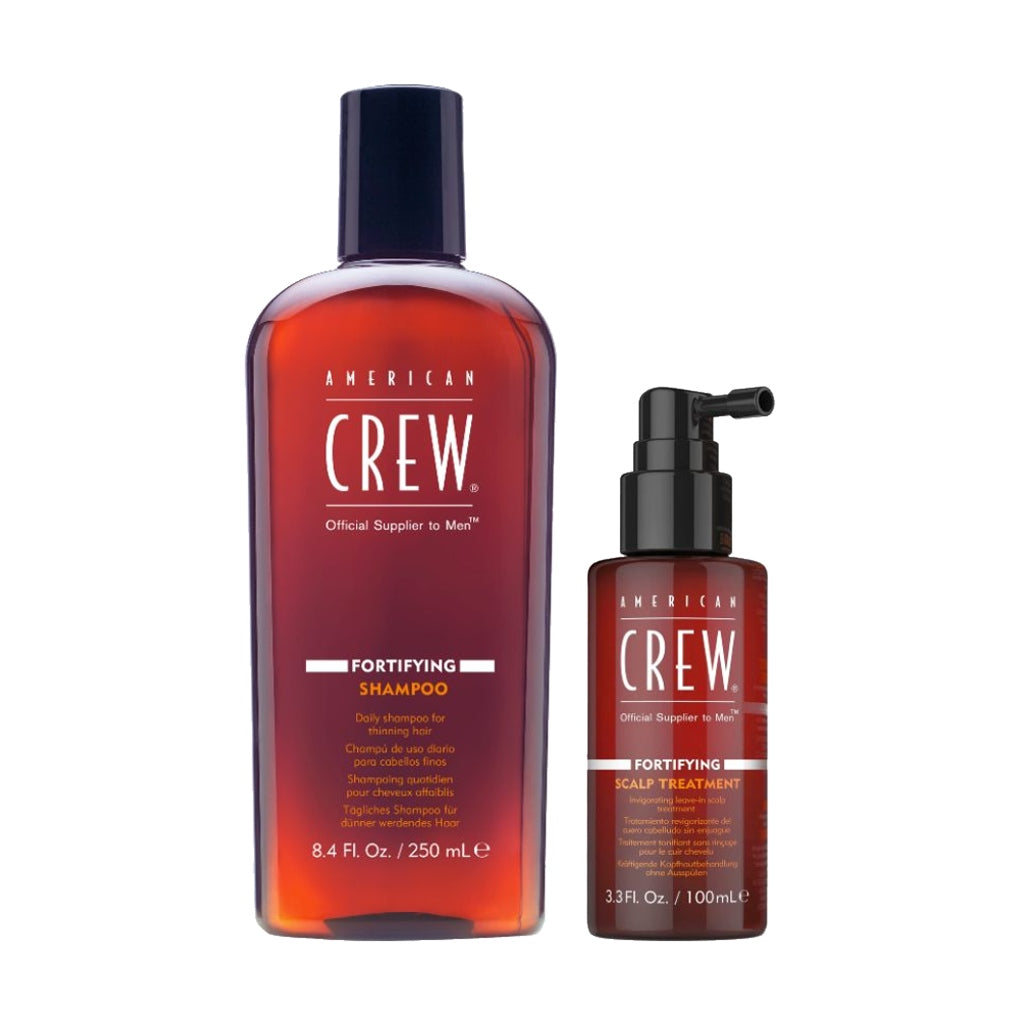 HairMNL American Crew Fortifying Shampoo & Scalp Treatment Duo