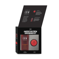 American Crew Grooming Kit - Daily Moisturising Shampoo 250ml and Cream Pomade 85g
