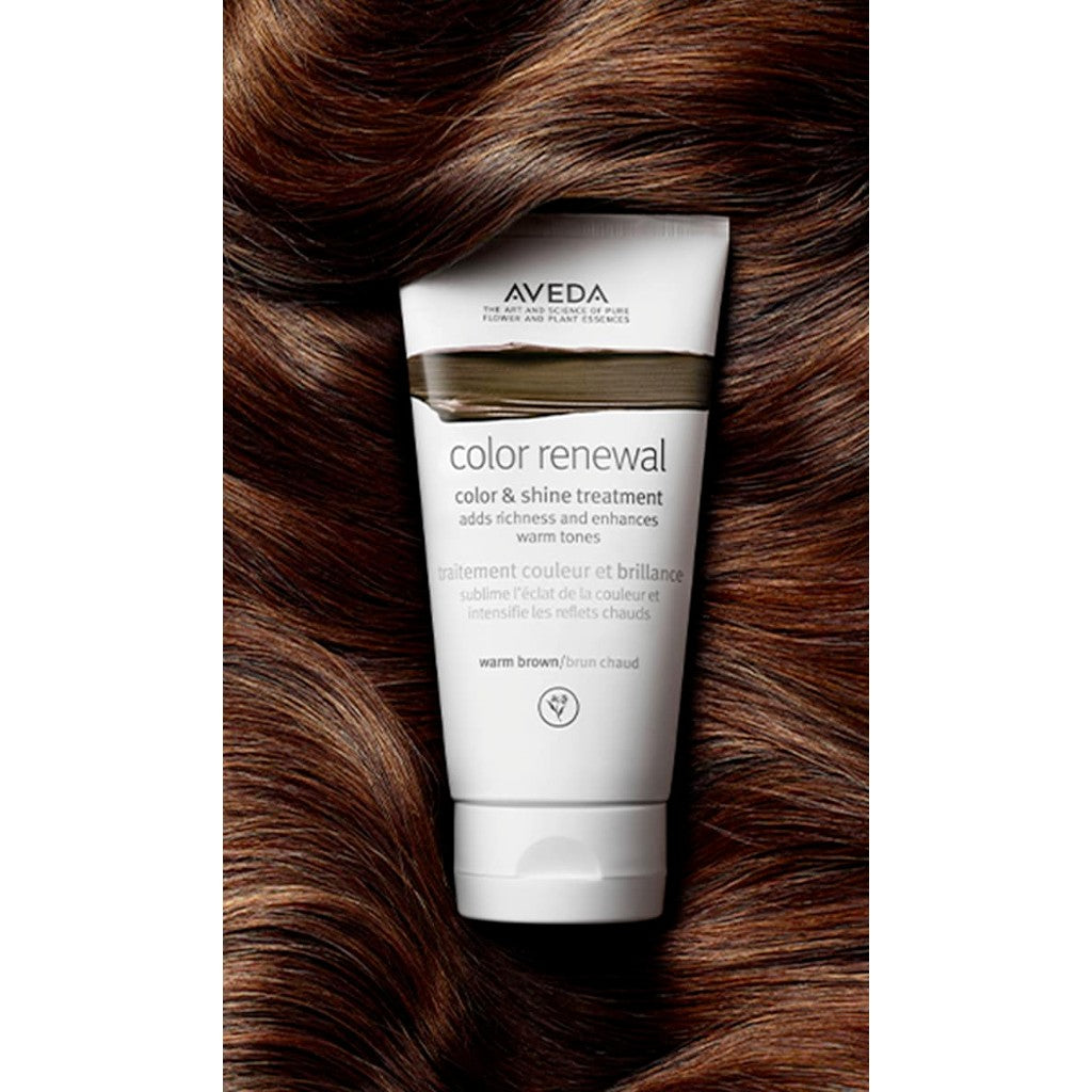 AVEDA Color Renewal Color & Shine Treatment - Warm Brown 150ml Lifestyle