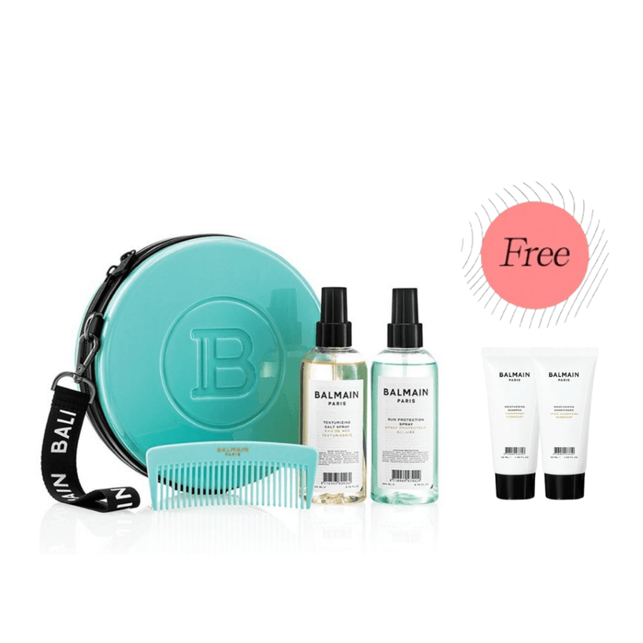 Balmain Hair Couture Limited Edition Backstage Case with FREE Moisturizing Shampoo and Conditioner