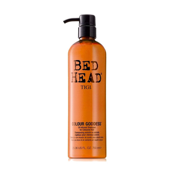 Bed Head by TIGI Colour Goddess Oil Infused Shampoo: Therapy for Coloured Hair 750ml