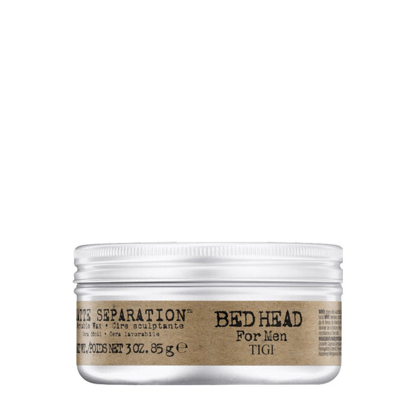 Bed Head for Men by TIGI Matte Separation: Workable Wax with Matte Finish 85g