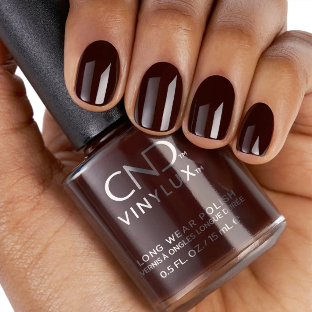 HairMNL CND Vinylux Long Wear Polish in Black Cherry