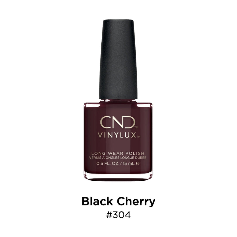 HairMNL CND Vinylux Long Wear Polish in Black Cherry