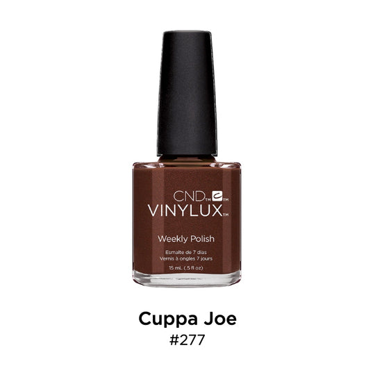 CND Vinylux Weekly Polish in Cuppa Joe