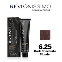 Revlon Pro Colorsmetique High Coverage Permanent Hair Color Set 6.25 Dark Chocolate Blonde