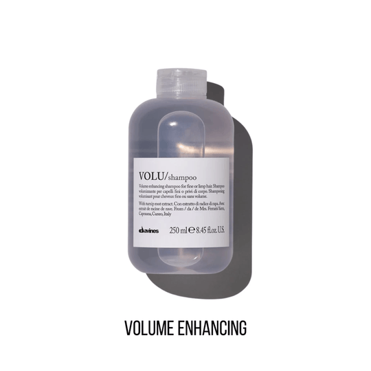 Davines VOLU Shampoo 250ml: Volume Enhancing Shampoo for Fine or Limp Hair