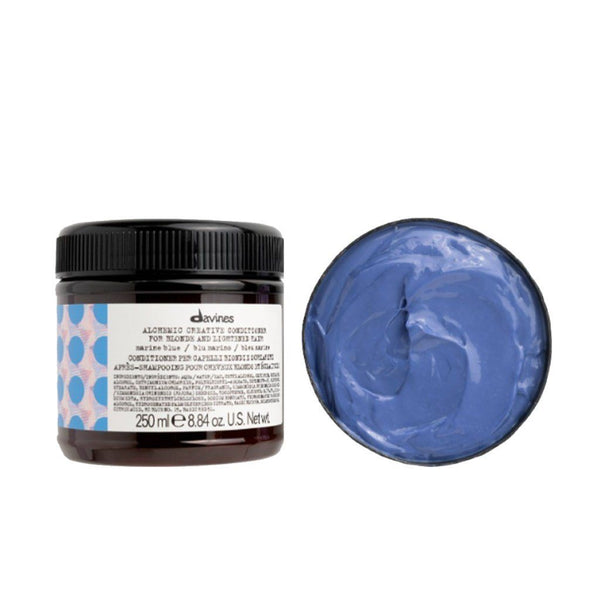 Davines Alchemic Creative Conditioner in Marine Blue